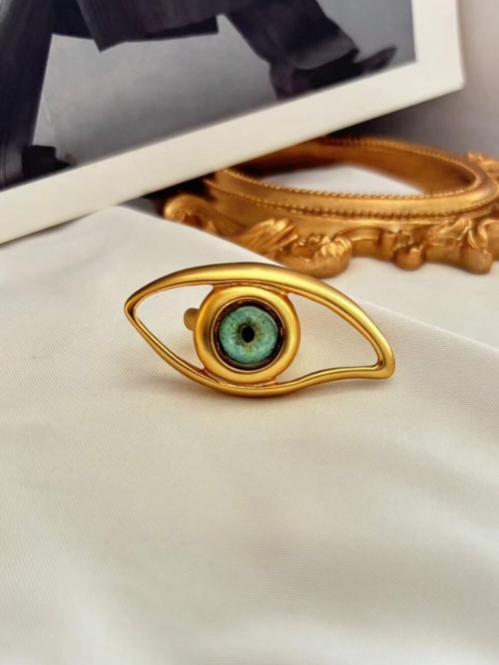 Schiaparelli Devil Eye Ring